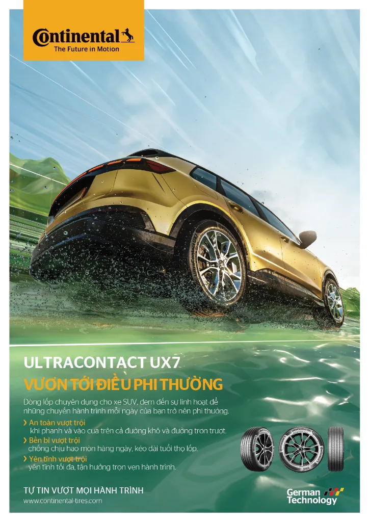 Lốp xe Continental 235_55R19 UltraContact UX7 Thái Lan.webp
