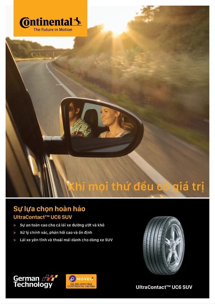 Lốp xe Continental 255_60R18 UltraContact UC6 SUV Thái Lan.webp