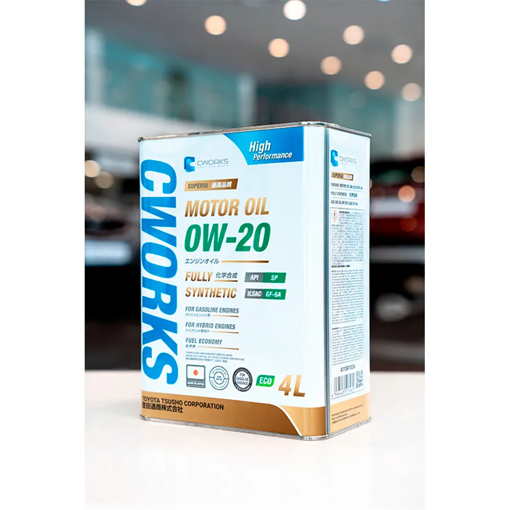Dầu nhờn động cơ xăng CWORKS SP_GF- 6A 0W-20 4L Nhật Bản (3).webp